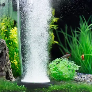 Hygger Kleine Ronde Luchtstenen Voor Aquaria Zuurstof Diffuser Aquarium Lucht Bubbler Voor Hydrocultuur Aquaria Zuurstofsteen