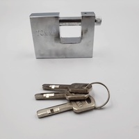 Corps de serrure électronique chromé, rectangulaire, avec serrure en fer, 100 pièces, meilleur prix d'usine