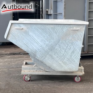 Heavy-Duty Self-Dumping High Capacity Forklift-Attachable for Industrial Waste Self Dumping Self Dumping - Product Image 1