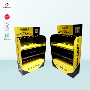 Dudukan tampilan yang dapat disesuaikan hanya dapat dirakit dan dilipat untuk digunakan sebagai tampilan berdiri lantai, cocok untuk promosi. - Product Image 2