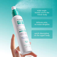 AESTHTANY Spray Corporel Anti-Acné 150ml à l'Acide Salicylique, Huile d'Arbre à Thé et Panthénol – Éliminateur Doux de l'Acné, Contrôle du Sébum, Apaisant pour le Dos et la Poitrine
