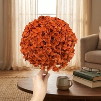 Bunga Hydrangea Kering Diameter 20+cm Berkualitas Tinggi Harga Grosir untuk Dekorasi