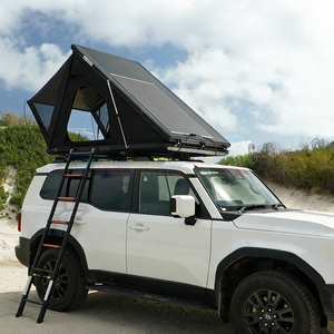 Tente de toit rigide en aluminium à montage automatique pour camping, 4 saisons, avec sac à chaussures, pour SUV - Product Image 4