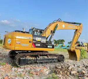 Escavatore usato CAT320 Caterpillar 320 Mini escavatore idraulico prezzo altre macchine edili importazione