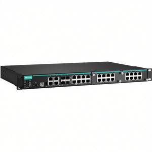 Switch Ethernet para Montaje en Rack Moxa IKS-6728A-4GTXSFP-24-24-T, 24 Puertos Gigabit, Redes Empresariales, 48V LC/UPC - Product Image 2