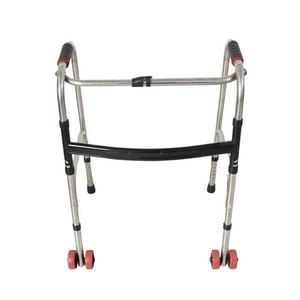 Hengheyue Walking Aid Stainless Steel Height Adjustable Non Slip <b>Walker</b> For <b>Elderly</b> Fitness Equipment - Product Image 3