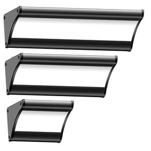 1100 <span class=keywords><strong>Lumens</strong></span> large gamme boîtier en aluminium Led lampes de jardin solaires Led capteur Radar extérieur <span class=keywords><strong>applique</strong></span> murale - Product Image 2