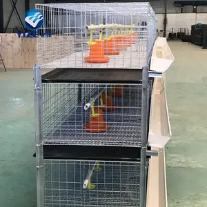 Vertical Chicken Kenya Broiler Cage For Chicken Farm poultry husbandry equipment for sale