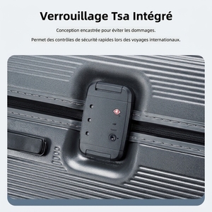 Valise Arctic Hunter Nouveau 21/25/29 Pouces Grande Capacité 4 Roues Rigides PC Anti-vol Durable Verrouillage par Mot de Passe - Product Image 6