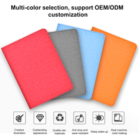 Étui magnétique Kindle avec sangle et support arrière, étui de protection magnétique en cuir de 6.8 pouces pour Amazon Kindle kpw12345