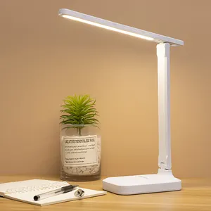 חדש led שולחן מנורת יוקרה מודרני מנורת שולחן נטענת עם USB זרוק חינם