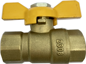 <span class=keywords><strong>Ningbo</strong></span> Texoon Port penuh warna kuningan perempuan G * perempuan G bola kuningan katup dengan pegangan vinil kupu-kupu benang BSPT ISO 228 - Product Image 3