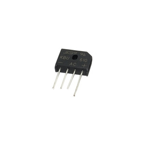 Rectificador de Puente KBU610 6A 1000V de Montaje Pasante Monofásico con Diodo de Silicio - Product Image 1