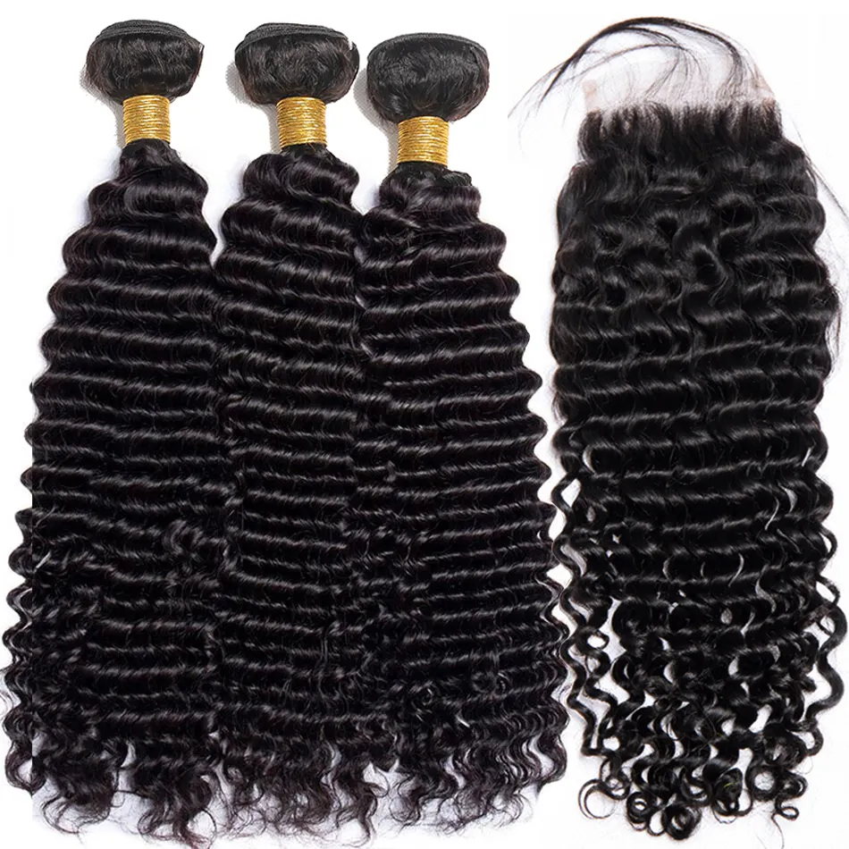 Length Virgin Brazilian Human Wholesale Queen Hair Bundles With Closure