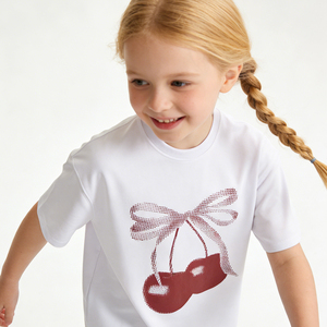 Ropa de Bebé Estilo Americano, Camisetas de Manga Corta Unisex Cómodas <span class=keywords><strong>con</strong></span> Estampado de Animales, 100% Algodón, Ropa de Verano para Bebés - Product Image 4