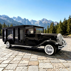 2026 Vehículo Funerario Eléctrico Clásico Negro Especial, Carroza Fúnebre, Precio Especial en Venta - Product Image 1