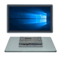 Yanling 21.5 "tablette industrielle PC intégré tout-en-un multi-touch large contrôle de la pression processeur Intel Quad Core