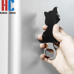 Ouvre-bouteille en forme de chat personnalisé en usine 20 ans Ouvre-bouteille de bière Ouvre-bouteille de dureté en alliage de zinc animal créatif - Product Image 6