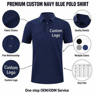 Camiseta Personalizada para Hombre, Polo de Golf Bordado Personalizado, Polo Casual a la Moda para Hombre - Product Image 2