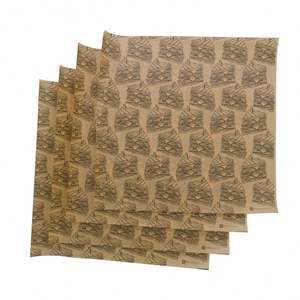 Customized Food Grade Printed Greaseproof <b>Paper</b> Food Wrapping <b>Paper</b> Kit 7 for Bakery Items Container <b>Tray</b> Liner - Product Image 1