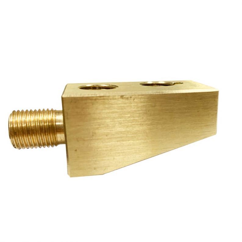 Haute Qualité Cnc D'usinage De Pièces Usinées Cnc Fraisage En Laiton Bloc