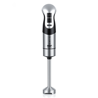 Batidora de Inmersión RAF 400W R.3105, Eje Largo de Acero Inoxidable, Cuchilla de 4 Aspas con Recubrimiento de Cobre, Fácil de Limpiar, para Mezclar y Picar Alimentos