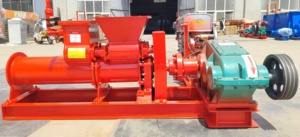 Machine automatique de fabrication de briques en argile de haute qualité avec extrudeuse sous vide et composants à engrenages pour blocs emboîtables et cendres volantes - Product Image 2