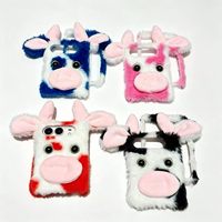 Nouvel Arrivage 2026 – Coque de Téléphone Pliable de Luxe Hiver Chaud avec Housse Douce et Mignonne en Fourrure 3D pour iPhone 18 Duo