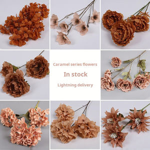 विंटेज कृत्रिम फूल शादी का गुलदस्ता घर की सजावट सिमुलेशन गुलदस्ता सजावट टेबल टॉप गुलदस्ता फूल सजावट - Product Image 2