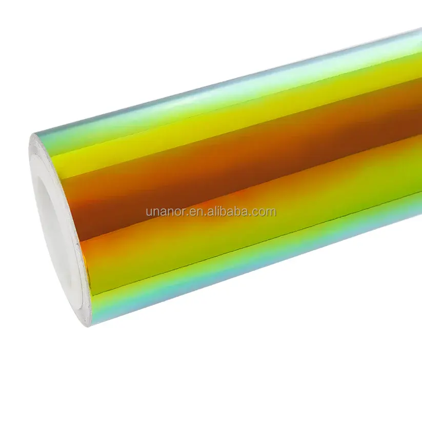 Chrome Arc-en-ciel Vert Jaune