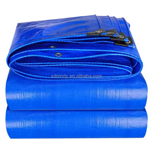 Poly bâche de bâche de PE de haute qualité avec bâche renforcée de feuille de tissu en plastique UV pour l'agriculture/couverture industrielle - Product Image 1