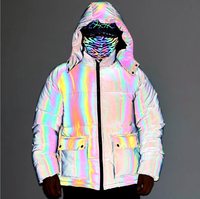 Offres Spéciales mode femmes hommes haute vision réfléchissant la lumière d'entraînement de remise en forme de sport de sécurité à capuche vêtements hip hop danse salut vis veste