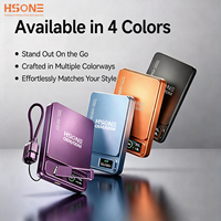 Batterie externe magnétique sans fil LC1 15W avec 4 tons de couleur, écran TFT en aluminium aérospatial, support N52, logo personnalisé gratuit