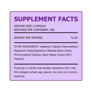 Meilleur prix pour les capsules de L-carnitine pour la perte de poids, capsules de L-carnitine pour adultes, stimulant du métabolisme, brûleur de graisse, complément alimentaire à base de plantes - Product Image 2