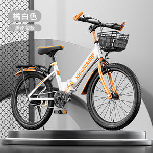 Vélo pliant Vicabe pour enfants, cadre en alliage d'aluminium de 20 pouces avec porte-bagages arrière pour enfants de 6 à 15 ans, couleur bleue - Product Image 4