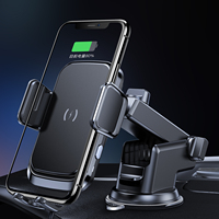 Vente en gros 15W tendance 2025 Tecnologia charge rapide chargeur sans fil ventouse tableau de bord évent Clip chargeur de voiture pour iphone