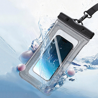 Pochette étanche universelle personnalisable IPX8 pour téléphone, transparente, anti-poussière, anti-sable, anti-neige, pour la photographie