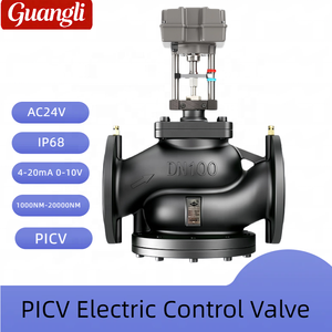 วาล์วควบคุมแรงดันอิสระ (<span class=keywords><strong>PICV</strong></span>) สำหรับระบบ HVAC ปรับสมดุลน้ำ วาล์วมอเตอร์ประหยัดพลังงานอุณหภูมิสูง สำหรับ OEM - Product Image 1