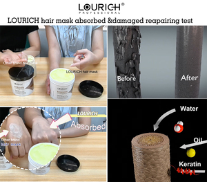 Mascarilla Capilar Reparadora Orgánica de Lujo para Salón OEM, Crema Reparadora con Keratina y Aceite de Argán, Hidratante Capilar, Mascarilla Capilar Reconstructora de Fibras - Product Image 5