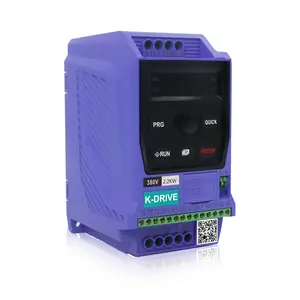 3phase 380V 2.2kw 1hp Frequency Inverter / Ac Drive / Vfd / Variable Speed Motor Drive