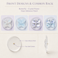 Quantité minimale de commande pour bijoux personnalisés en forme de papillon avec diamants, adaptés à la relaxation et aux boucles d'oreilles.