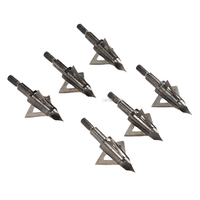 Pointes de flèches de chasse en acier inoxydable multicolores personnalisées, à 3 lames, pour arc composé