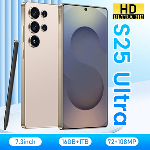 Thương Hiệu Ban Đầu Mới Chơi Game Điện Thoại S25 Siêu Oeca Core Toàn Cầu Phiên Bản 48MP + 108MP <span class=keywords><strong>Android</strong></span> 13 7.3 Inch Màn Hình 5G Điện Thoại Di Động - Product Image 2