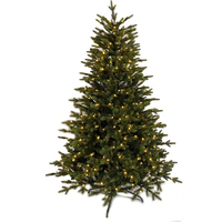EU-Standard 120cm bis 360cm Luxus-Weihnachts bäume Umwelt freundliche vor beleuchtete künstliche PE-und PVC-Mischung für die Weihnachts dekoration zu Hause