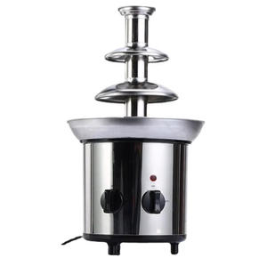 <span class=keywords><strong>Fontaine</strong></span> à <span class=keywords><strong>chocolat</strong></span> électrique avec système de vis sans fin, 3 niveaux en acier inoxydable, pour anniversaires et réunions de famille, installation facile - Product Image 2