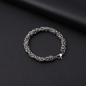 G.T 2022 <span class=keywords><strong>gioielli</strong></span> in argento Stock Hip Hop 7/9/11mm in acciaio inox chicchi di caffè naso di maiale <span class=keywords><strong>Marina</strong></span> bracciale a catena a maglia per uomo donna - Product Image 4