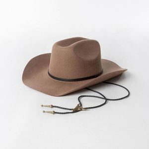 Sombrero de Vaquero Estilo Western de Fieltro 100% Lana, Vintage, para Hombre y Mujer, Moda Otoño Invierno 2024, Venta al Por Mayor - Product Image 2