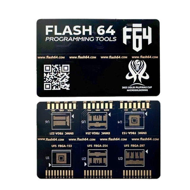FLASH64 BGA ISP Card for F64 (Flash64 & SharkGSM) F64 Box