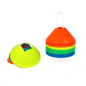 Cônes de disque de football circulaires professionnels à haute visibilité cônes de terrain PE multifonctionnels pour l'entraînement de football de football - Product Image 3