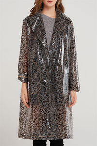 <strong>Women's</strong> Fashionable Customizable Waterproof PVC Coated <strong>Raincoat</strong> Adults Four Seasons 190T <strong>Nylon</strong> Fabric Outdoor Walking Hiking - Product Image 4